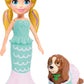 Polly Pocket Doll & Accessories, Masque ‘N Match Costume Pack with 3-Inch Small Doll, Pet, 4 Costumes for Doll & for Pet
