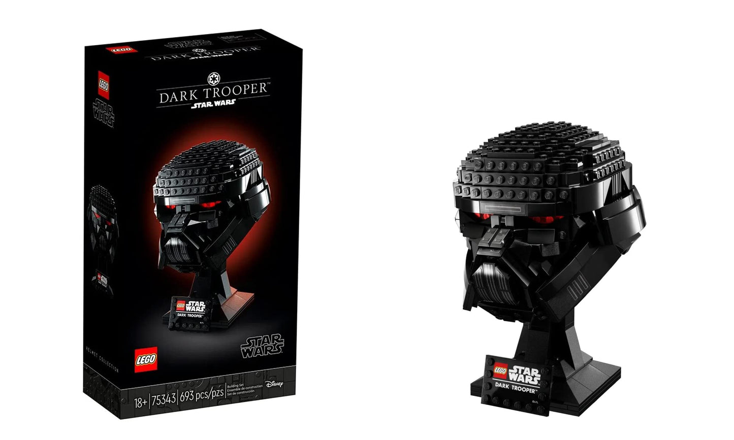 Lego Star Wars Dark Trooper Helmet