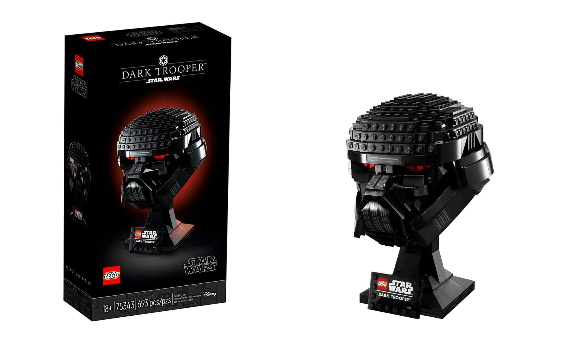 Lego Star Wars Dark Trooper Helmet