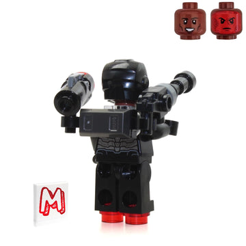 LEGO Marvel Super Heroes Avengers Infinity War Minifigure - War Machine with Blasters Foil Pack