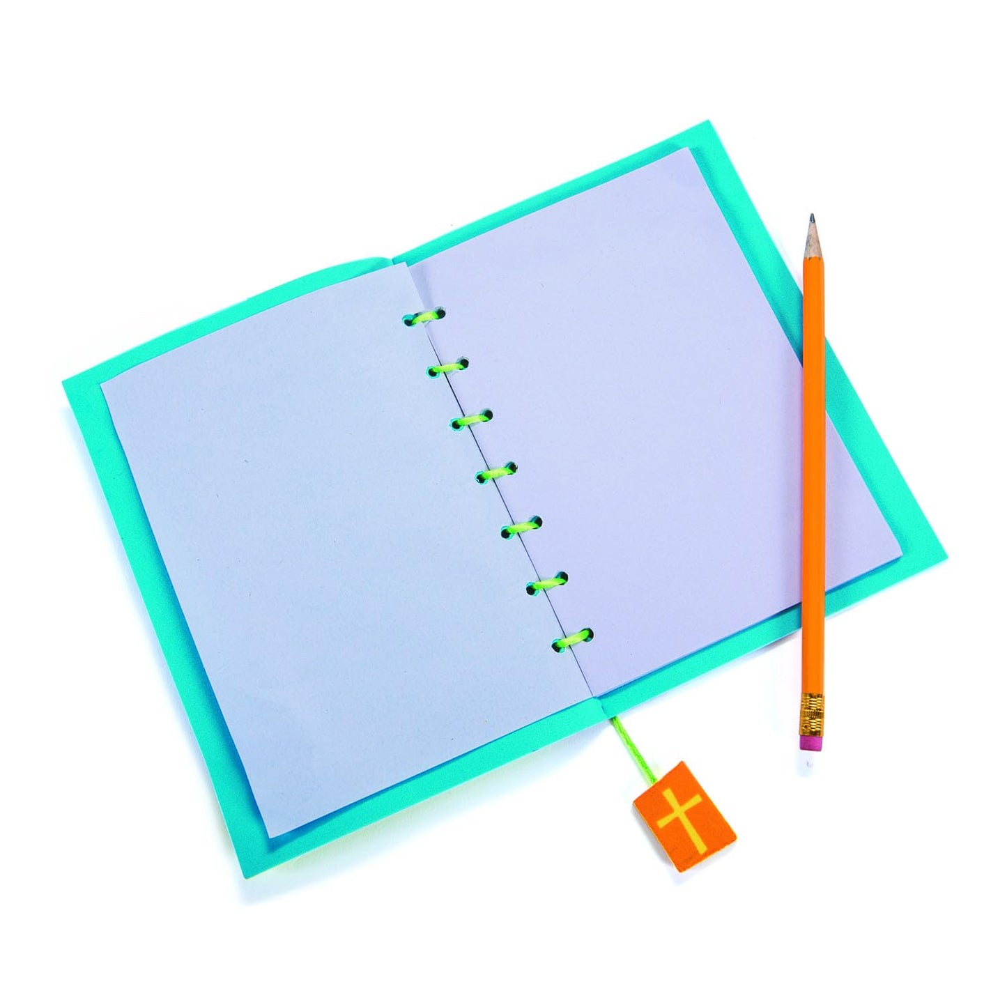 Fun Express Prayer Journal Craft Kit for Kids - DIY Journaling Supplies & Arts and Crafts for Kids Ages 8-12 | Sunday School Crafts & Bible Crafts |
