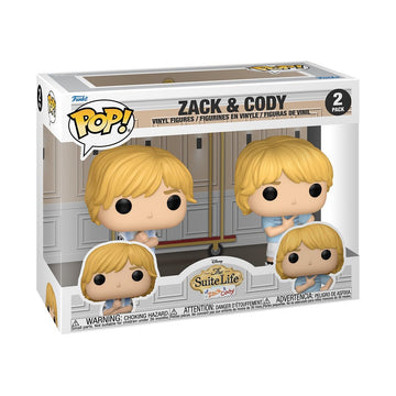 Funko Pop! Disney: Suite Life of Zack and Cody - Zack & Cody, 2-Pack - Collectable Vinyl Figure - Gift Idea - Official Merchandise - Toys for Kids &