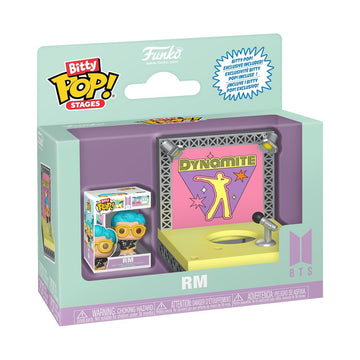 Funko Pop! Bitty Stages: BTS - Dynamite - RM - Collectable Vinyl Figure - Gift Idea - Official Merchandise - Toys for Kids & Adults - Kpop Fans