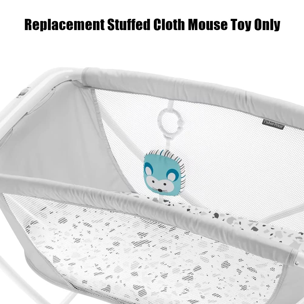 Replacement Part for Fisher-Price Rock with Me Bassinet - GNW36 ~ Replacement Stuffed Cloth Mouse Toy