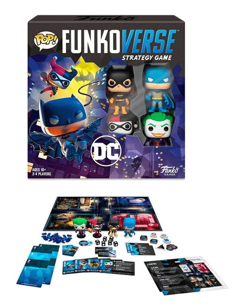 Funko Pop! Funkoverse Strategy Game: DC 100 - Base Set in Spanish, Multicolor