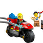 LEGO City Fire Rescue Motorcycle Firefighter Toy Playset for Kids Ages 4 and Up, Includes a Motorcycle Toy and 2 Minifigures, Fun Gift Idea or Pretend