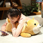 ERDAO Shiba Inu Plush Pillow,Soft Corgi Stuffed Animals Toy Cute Sleeping Puppy Doll Gifts for Kids (Round Eyes, 29.5 inch)