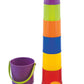 Miniland Sorting & Stacking Toys, Montessori for 1 Year Old, +2 Year Old Boy, 16 Pieces, Kids Cups, Baby Toys 1 Year Old, Shape Sorter | Giantte