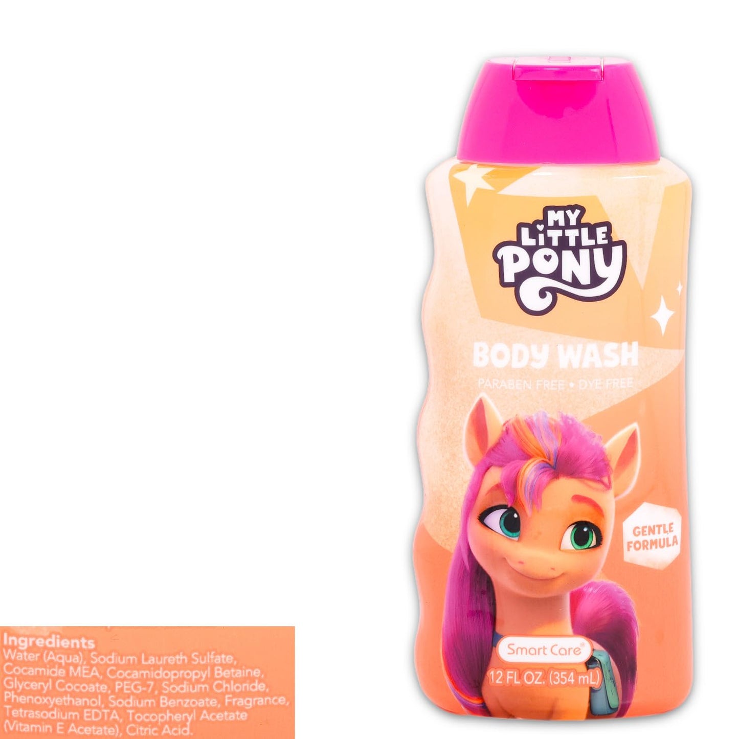 My Little Pony Bathroom Set - Bundle Shampoo, Body Wash, Stickers