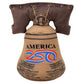 Grovii America 250 Liberty Bell Midori Plushie, 8” Official Chibi Plush, Sustainable + Handcrafted