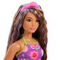 Barbie Fashionistas Doll #244 with Purple-Streaked Brown Hair