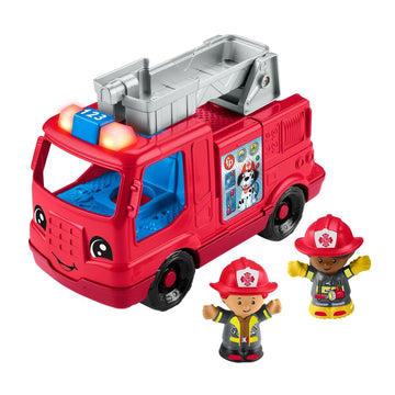 Fisher-Price Little People Fire Truck Toddler Toy