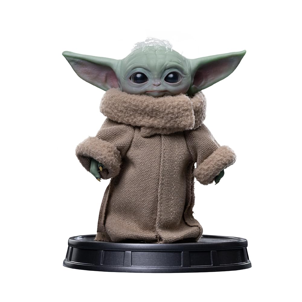 Iron Studios Collectible Statue Grogu Always Curious Movie Grogu Collection Multicolor Polystone Resin 13,9cm 5.4 Inches