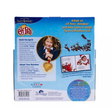 The Elf on the Shelf Elf Pets Reindeer Plush & Claus Couture Pet Sweater Accessory Multi-Item Gift Set - Includes Story Book, Offiicial Adoption
