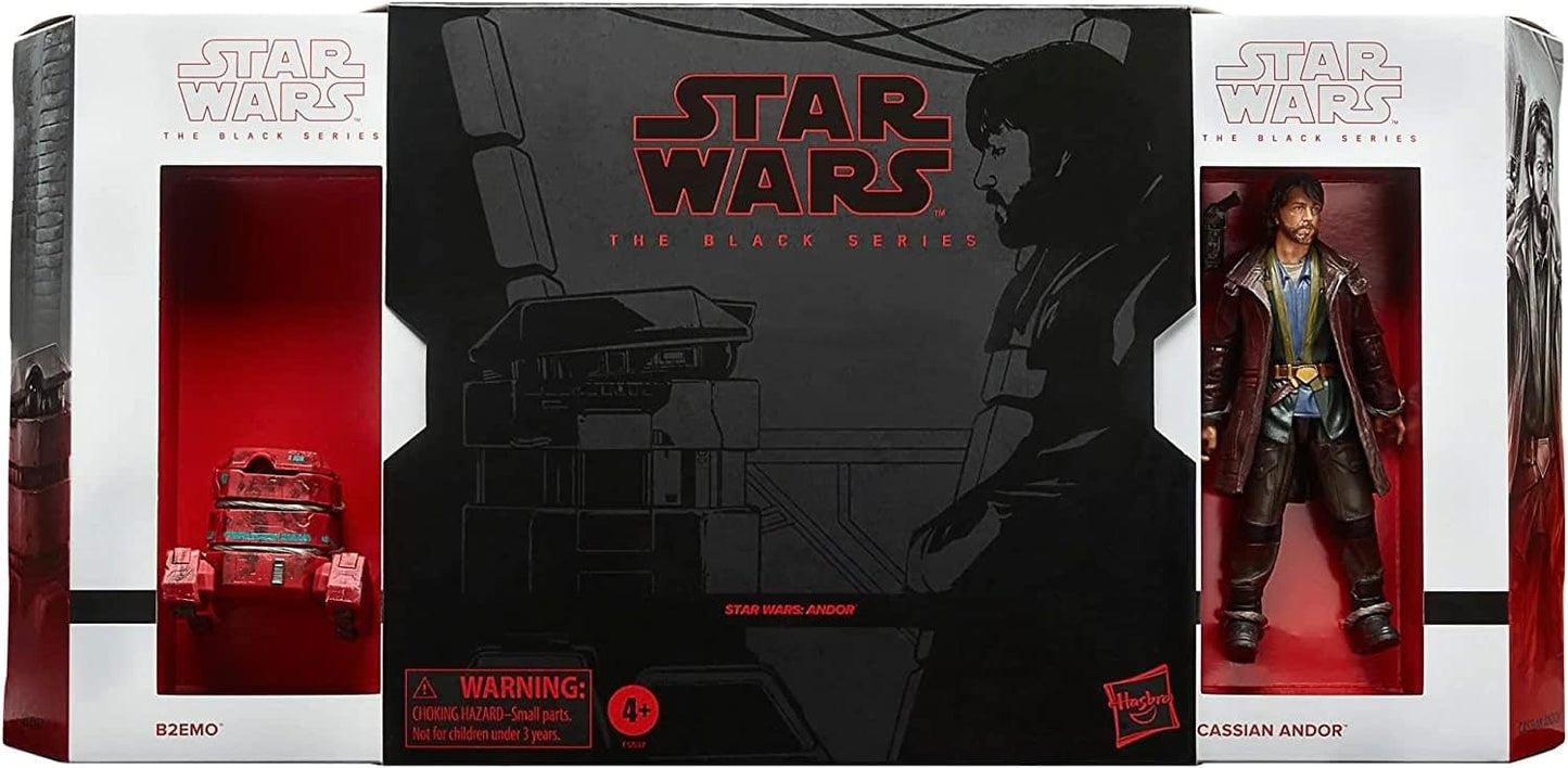 STAR WARS Black Series Exclusive 6 Inch Figure 2-Pack | Cassian Andor & B2EMO