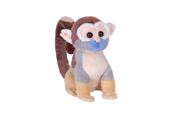 Wild Republic Splendors Eco Squirrel Monkey Stuffed Animal - 6"