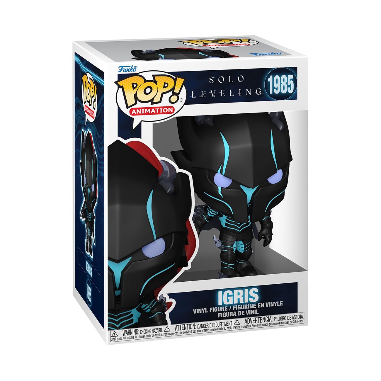 Funko Pop! Animation: Solo Leveling - Igirs - 1/6 Odds for Rare Chase Variant - Styles May Vary - Collectable Vinyl Figure - Gift Idea - Official