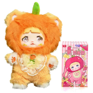XiDonDon Nommi Interesting Fruit Series Cute Vinyl Face Doll Random Design Action Figures Collectible Toys Home Decorations (Single Box)