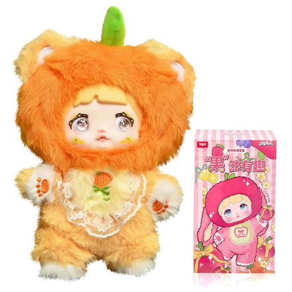 XiDonDon Nommi Interesting Fruit Series Cute Vinyl Face Doll Random Design Action Figures Collectible Toys Home Decorations (Single Box)