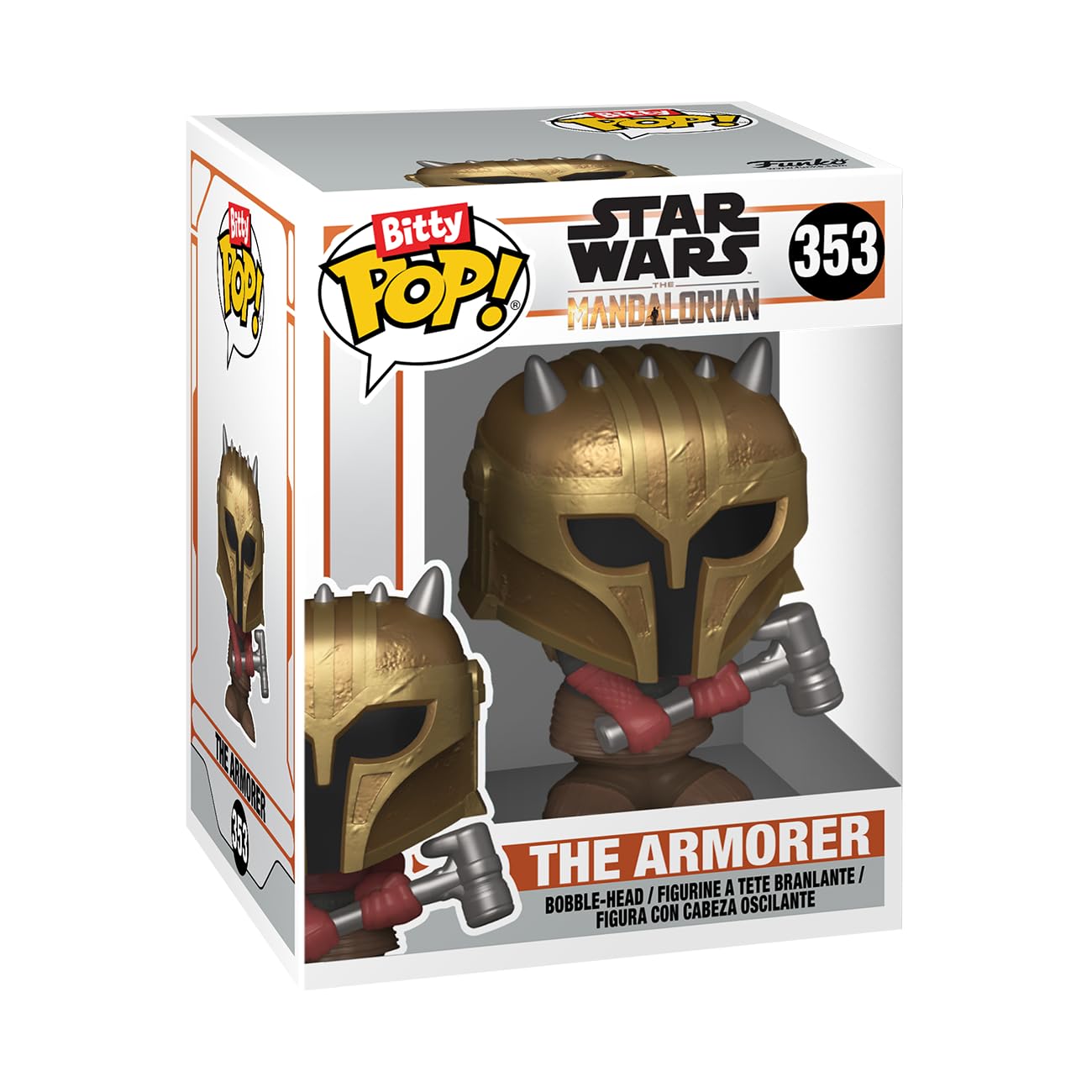 Funko Bitty POP! 4 Pack: Star Wars - Heavy Infantry Mandalorian, Armorer