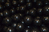 Pack of 400 Black (Pitch-Black) Jumbo 3" Heavy Duty Commercial Grade Ball Pit Balls for Business Use