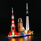 LIGHTAILING Light Set for (Architecture Tokyo) Building Blocks Model - Led Light kit Compatible with Lego 21051(NOT Included The Model)