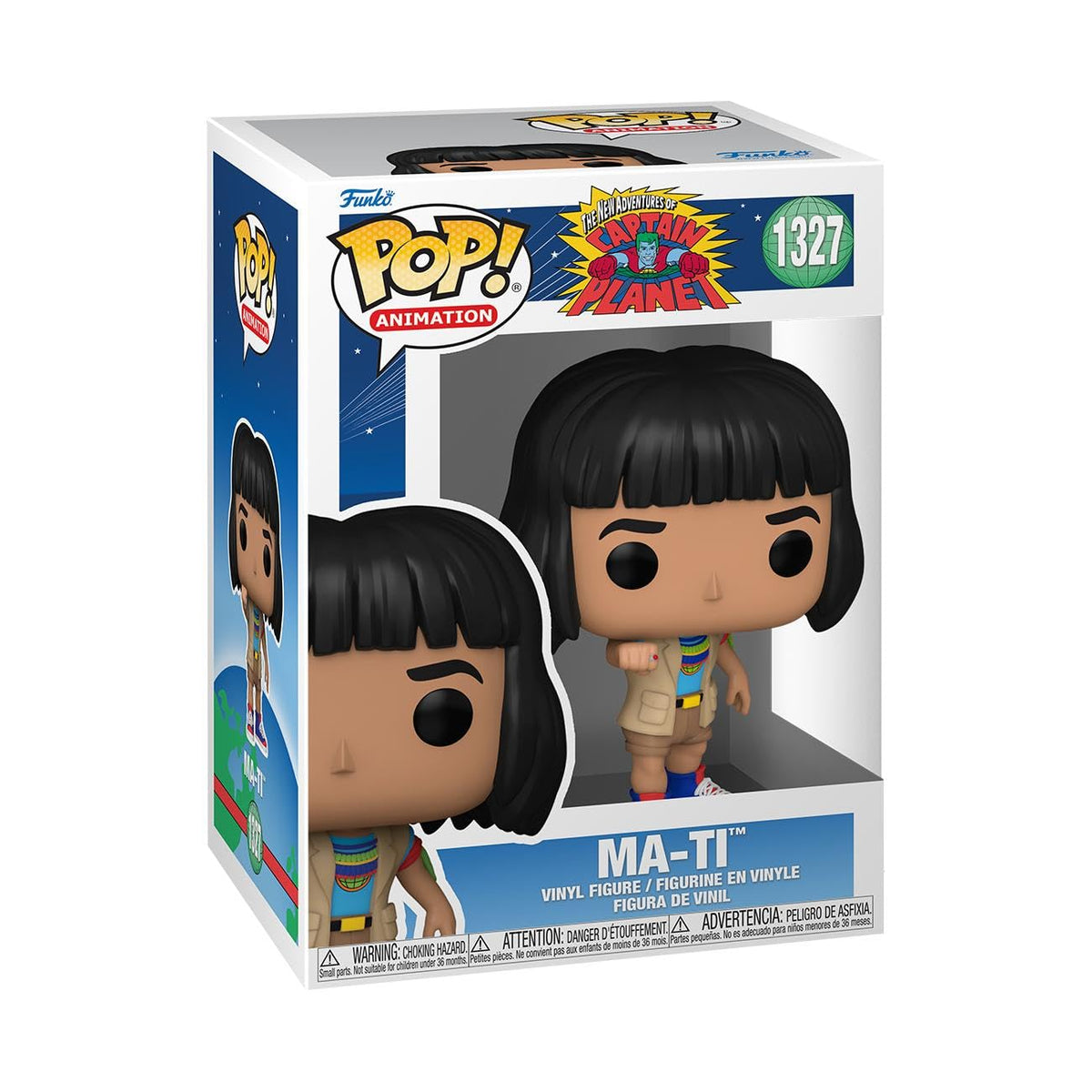 Funko POP! Animation: Captain Planet - Ma-Ti - Captain Planet and The Planeteers - Collectable Vinyl Figure - Gift Idea - Official Merchandise -