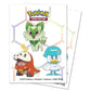 Ultra PRO - Pokémon Paldea First Partner Gaming Bundle - Includes One Card Playmat, 65ct. Card Sleeves, One Card Deck Box w/ 4 Dividers, All Packed in