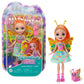 Enchantimals Dolls, City Tails Belisse Butterfly Doll and Dart Animal Friend, Small Doll with Removable Skirt and Accessories, Gifts for Kids, HKN12