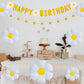 32pcs Daisy Flower Birthday Banner Balloons Decoration,Daisy Party Decorations?Daisys Flower Girls Boys Birthday Party Supplies