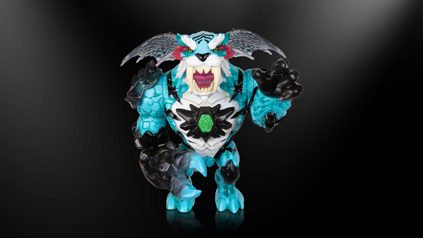 MrBeast Lab Apex Beast Tiger Collector Figure, 6.25-Inch