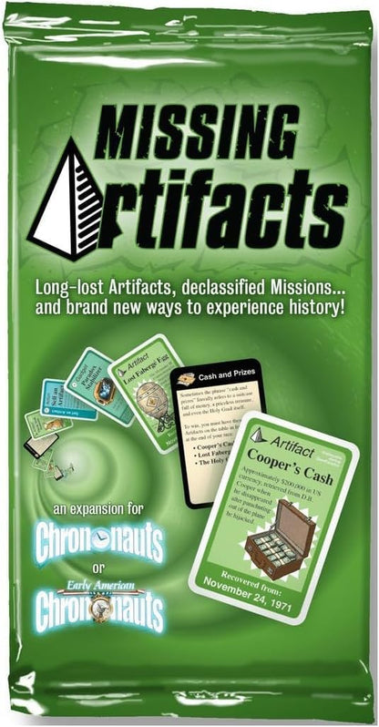 Looney Labs Chrononauts Missing Artifacts Expansion Pack - Discover Long-Lost Artifacts