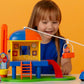 Blippi’s Ultimate Party Adventure, Deluxe Playset - Includes Exclusive Party Blippi Figure, Girl Figure, Playground Playset, 4 Accessories, Sounds