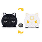 TeeTurtle Reversible 6" Cat Plushie - Celestial Sun and Moon - Cute Kawaii Soft Stuffed Animal