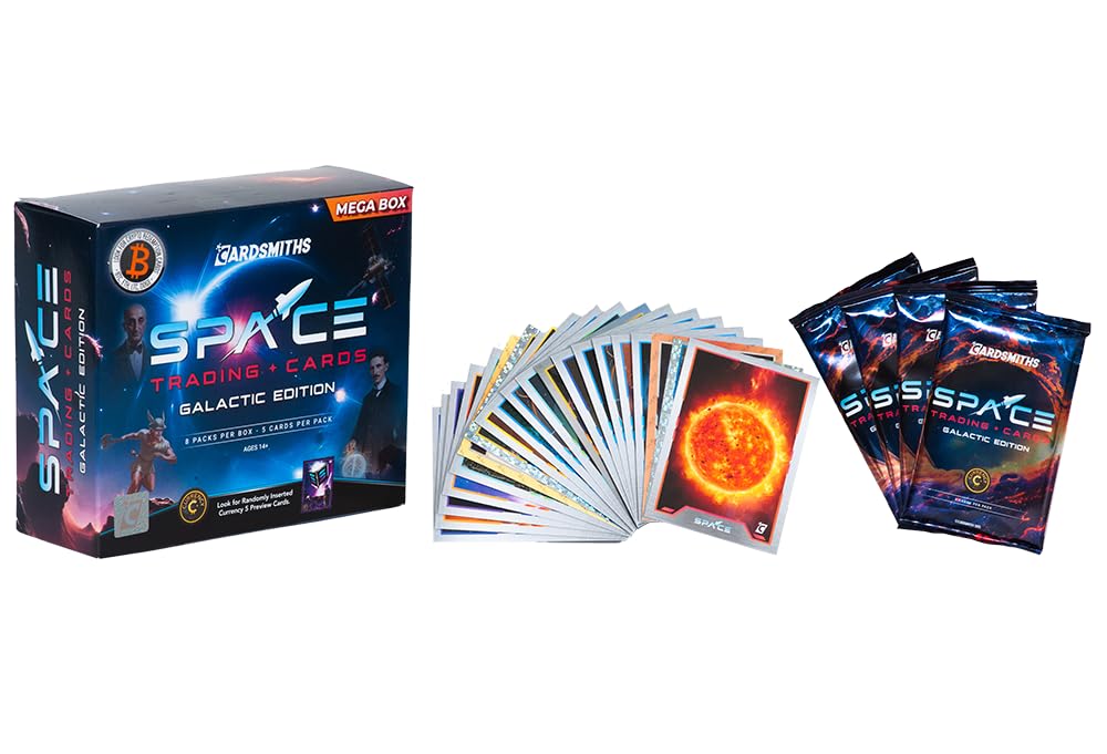 Cardsmiths Space: Galactic Edition Trading Card Mega Box - 8 Packs