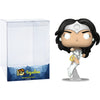 Funko Wonder W o m a n White Lantern [Glow-in-Dark] (EE Exc): P o p ! Heroes Vinyl Figurine Bundle with 1 Compatible 'ToysDiva' Graphic Protector