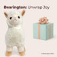 Bearington Llama Stuffed Animal - 10" Soft Llama Plush Alpaca Stuffies Toys for Kids, Boys & Girls - Alma