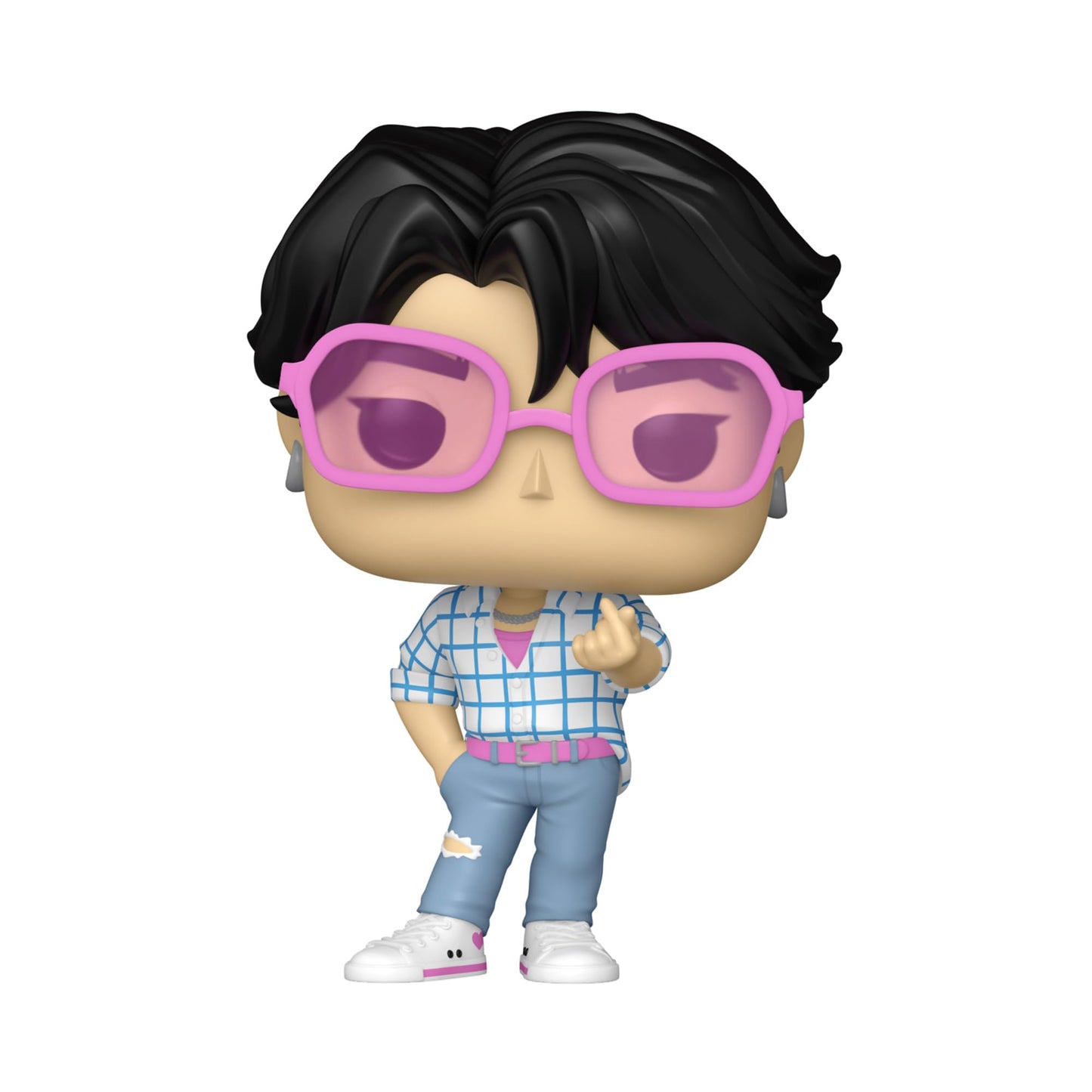 Funko Pop! Animation: Kpop Demon Hunters - Jinu - 1/6 Odds for Rare Chase Variant - Collectable Vinyl Figure - Gift Idea - Official Merchandise - Toys