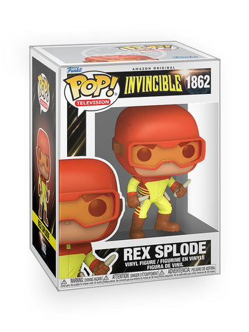 Epic Collectibles Pop Animation: Invincible - Rex Splode Vinyl Figure