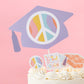 Big Dot of Happiness Groovy Grad - Hippie Graduation Party Centerpiece Sticks - Table Toppers - Set of 15