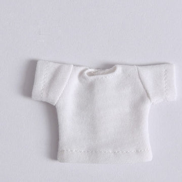 XiDonDon Short Sleeve T-Shirt for ob11,Molly,Body9,Gsc,1/12bjd Doll Clothes Toys Accessories (White)