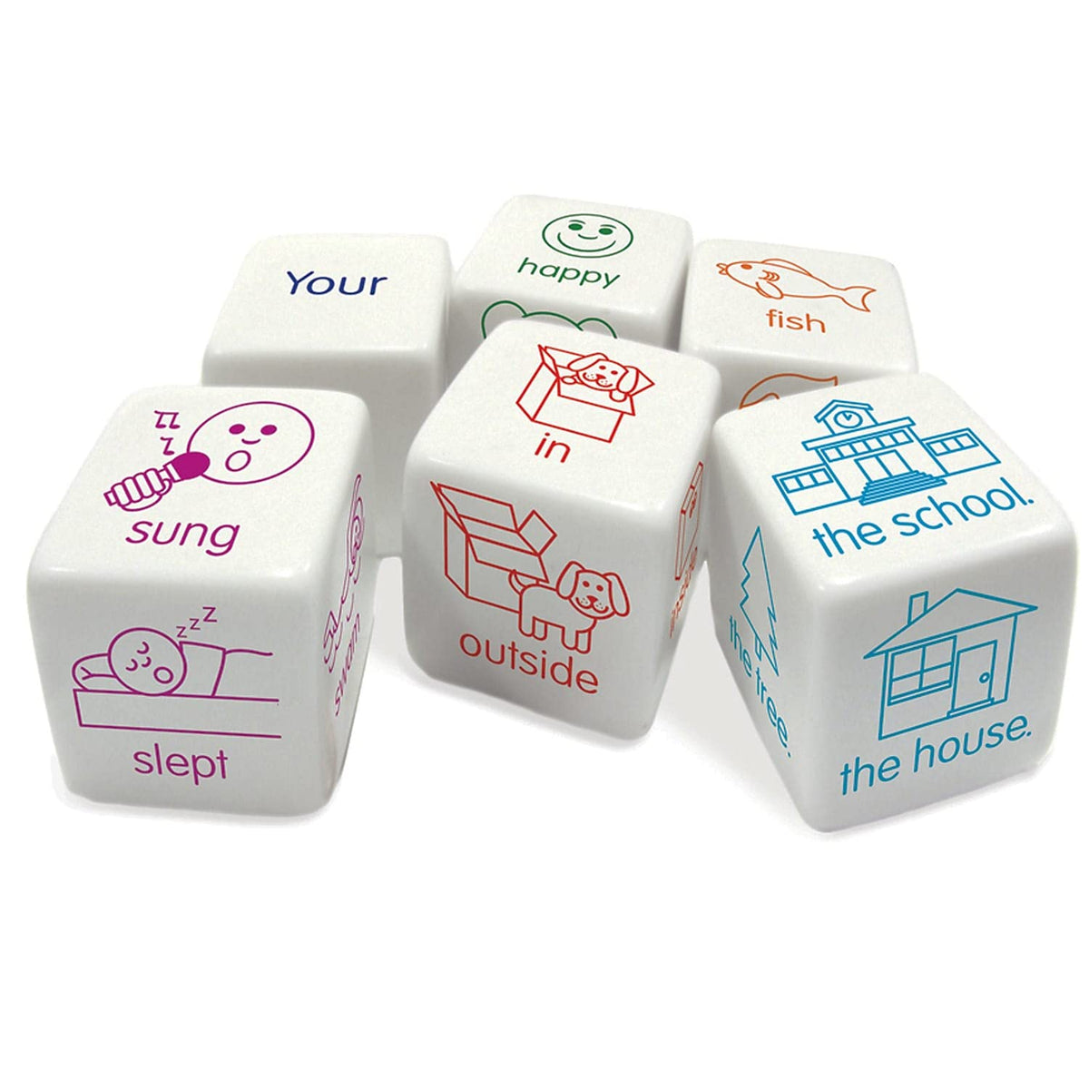Junior Learning Sentence Dice, Multi (JL530)