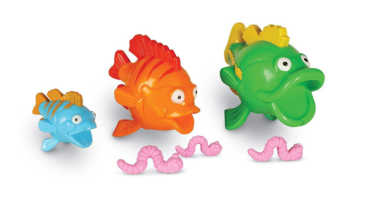 Learning Resources Pretend & Play Fishing Set - Toddler Bath, Montessori Water Toys, Kids Beach Games, Pool Accessories, Fisherman Costume