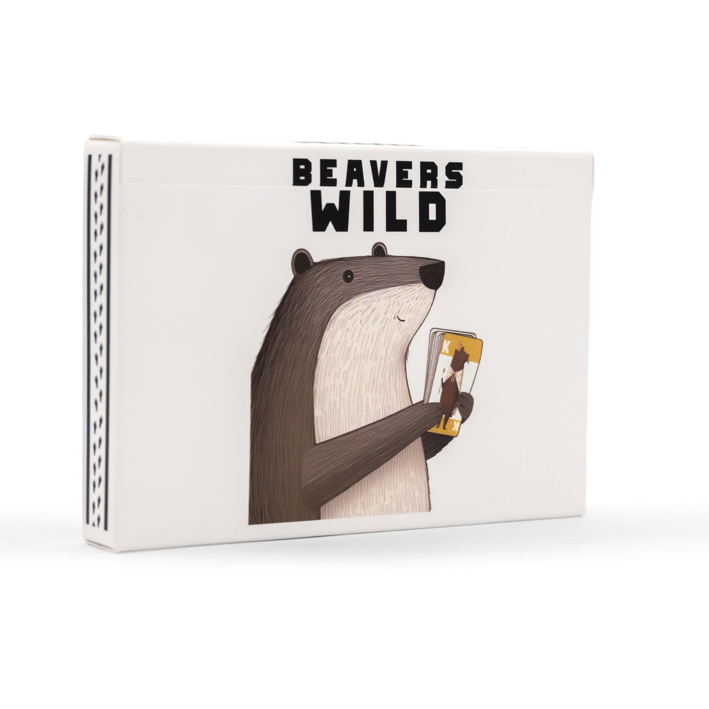 Beavers Wild Animal Card Game, Family Friendly, Ages 10+, 3-5 Players Standard or up to 8 Players with 2 Games, Easy to Learn Fun to Play, Tabletop