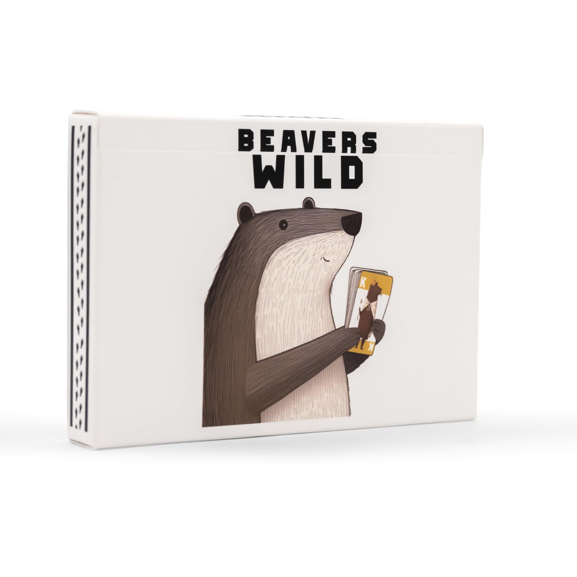 Beavers Wild Animal Card Game, Family Friendly, Ages 10+, 3-5 Players Standard or up to 8 Players with 2 Games, Easy to Learn Fun to Play, Tabletop