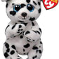 Ty Beanie Bellie Rowdy - Dalmation Dog - 6"", White/Black