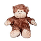 Stuffems Toy Shop Make Your Own Stuffed Animal Mini 8 Inch Cute Monkey Kit - No Sewing Required!