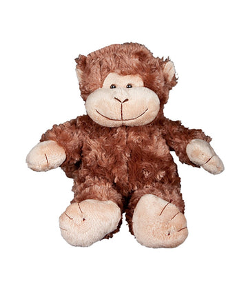 Stuffems Toy Shop Make Your Own Stuffed Animal Mini 8 Inch Cute Monkey Kit - No Sewing Required!