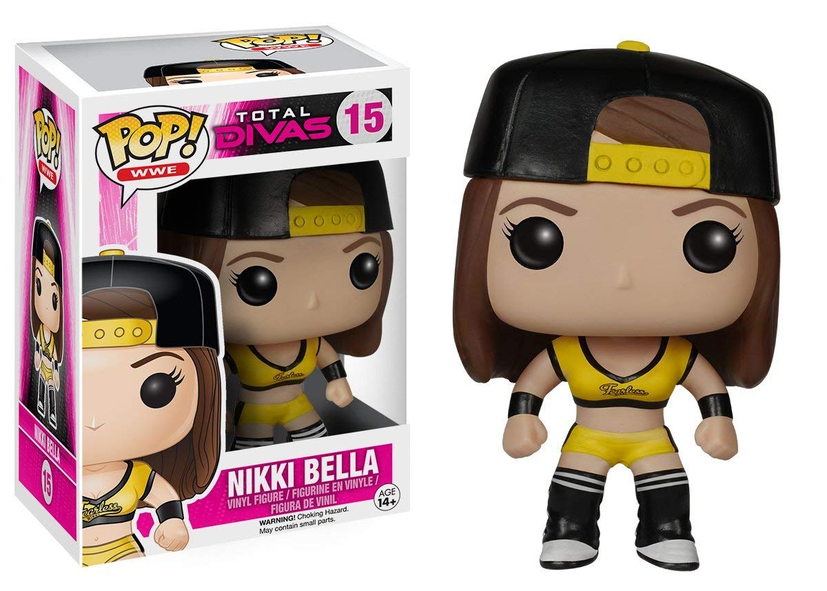 Funko Pop! WWE Total Divas - Nikki Bella #15 Vinyl Figure (Bundled with Pop Box Protector Case)