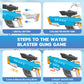 Electric Water Blaster for Adults Kids, Automatic Squirt Toy with with Light Up and Large Capacity, Comes with 2 Modular Batteries, 26-32 FT Range